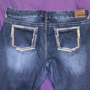 Dark wash Maurice’s jeans